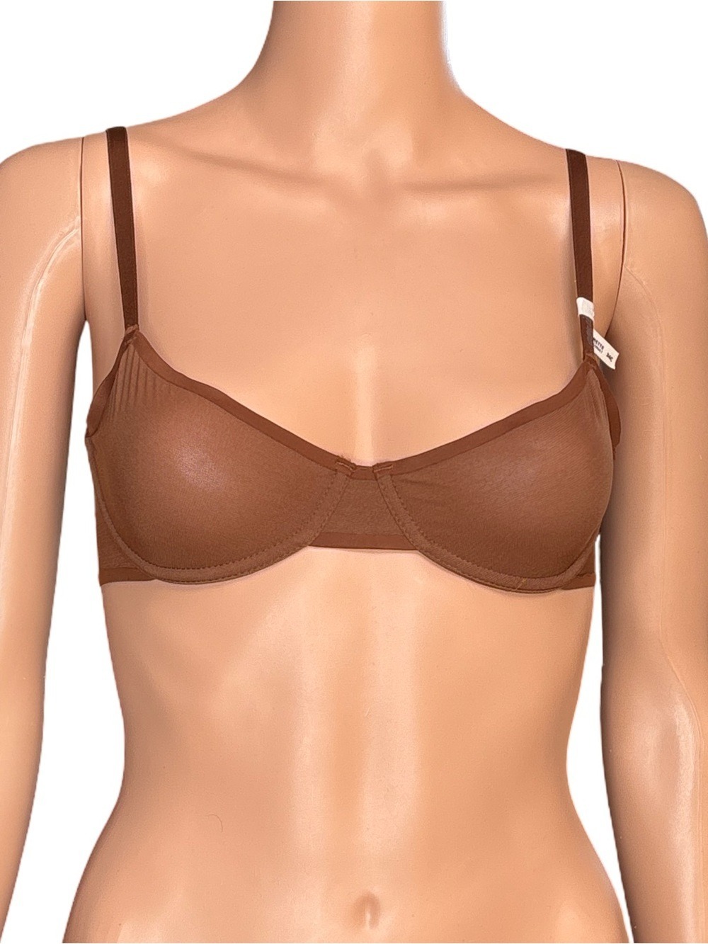 Aerie Brown Underwire Bra with Adjustable Straps 34C NWT